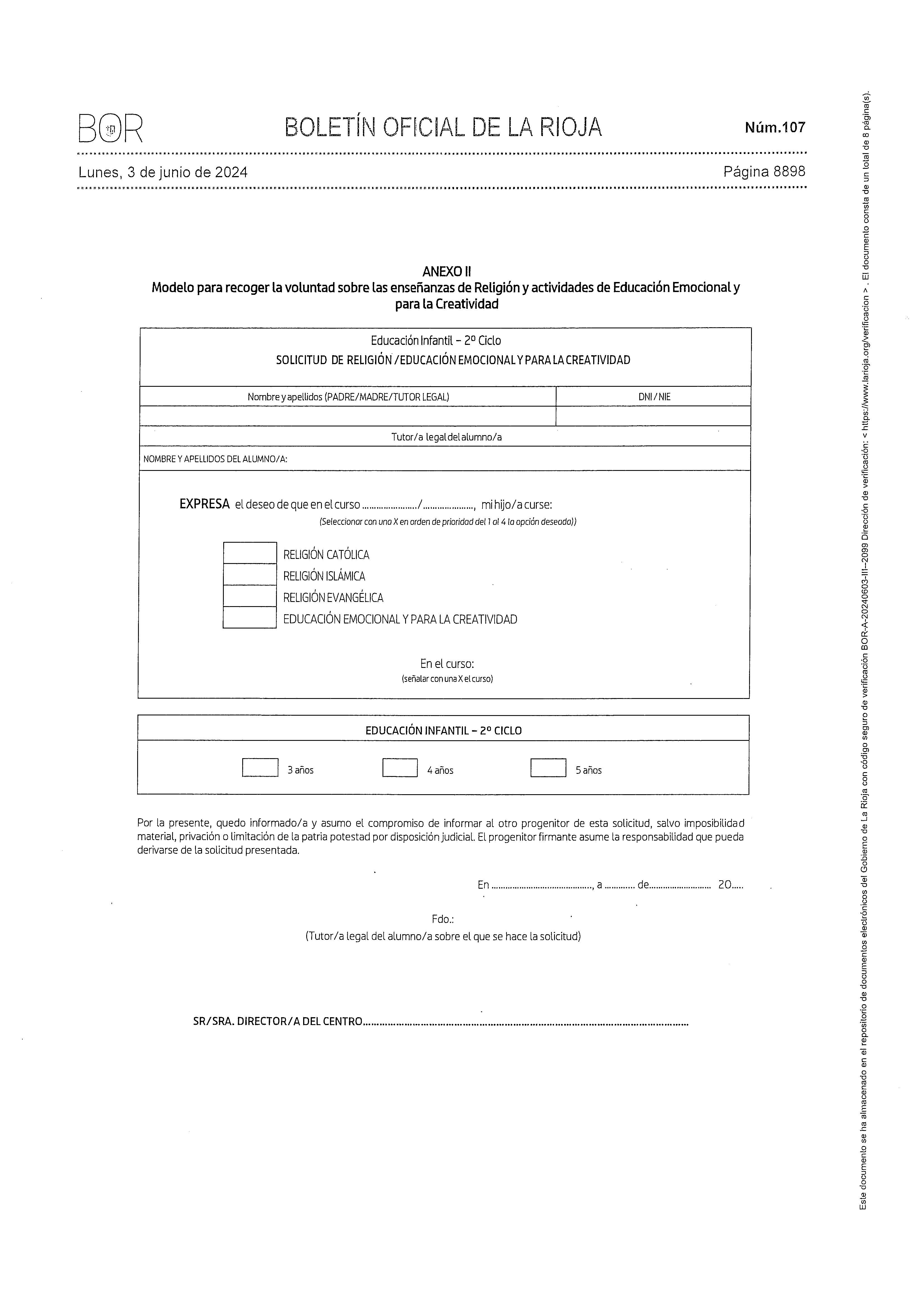 Religión - E. emocional